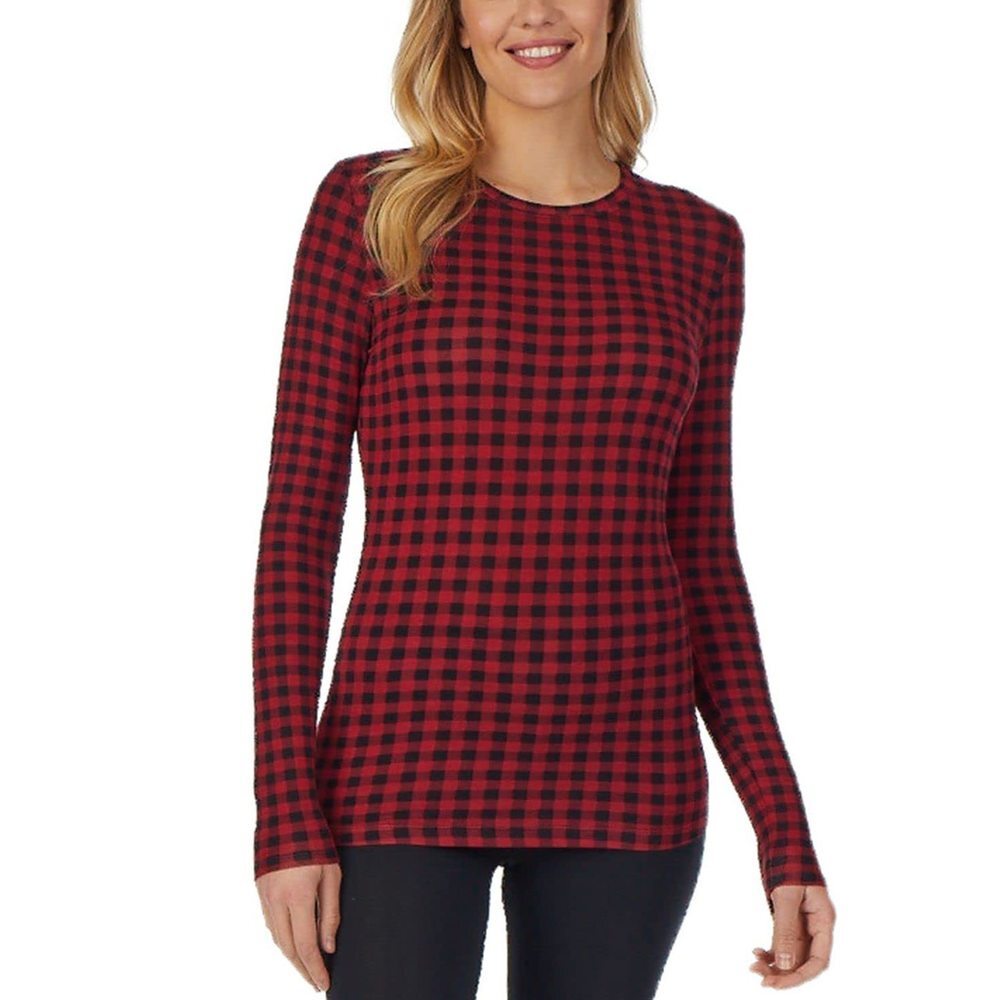Softwear With Stretch Long Sleeve Crew Red Buffalo / XS